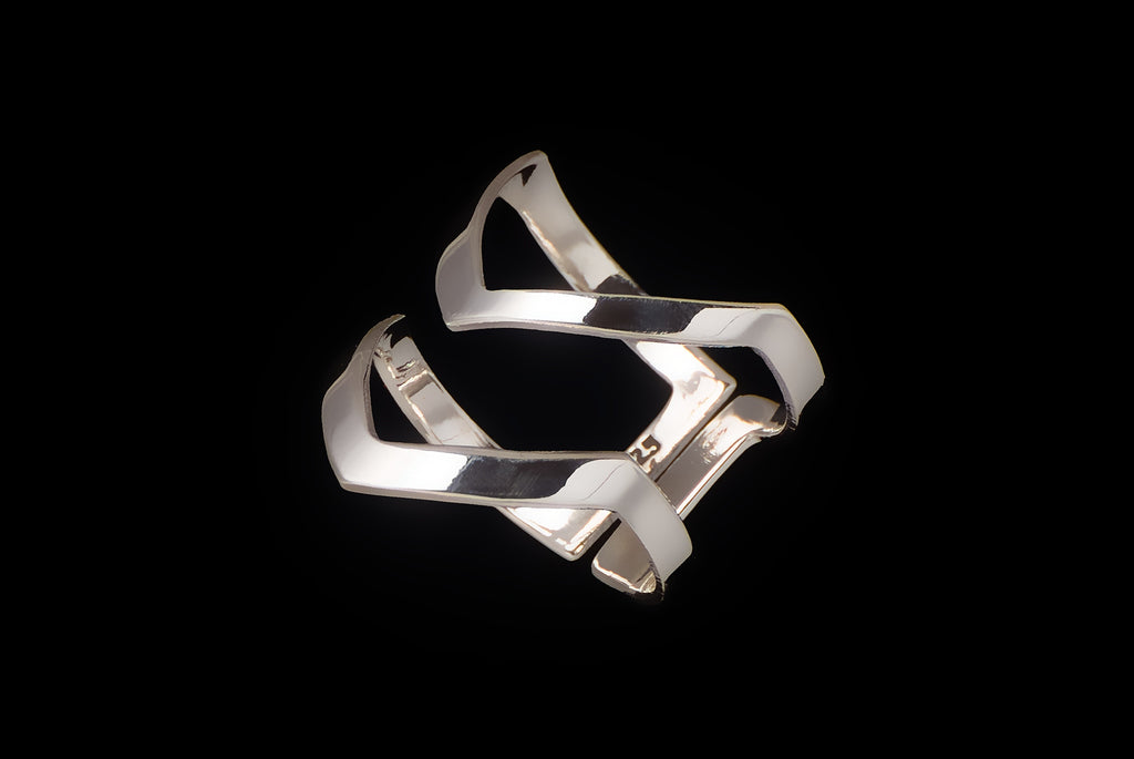 Small Ring 2 Lines Joi - Bambu Silver Jewellry