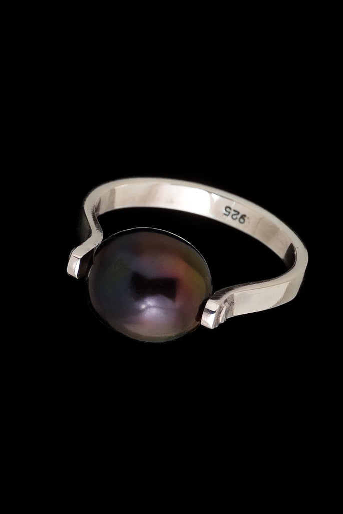 Ring Pearl Spining - Bambu Silver Jewellry