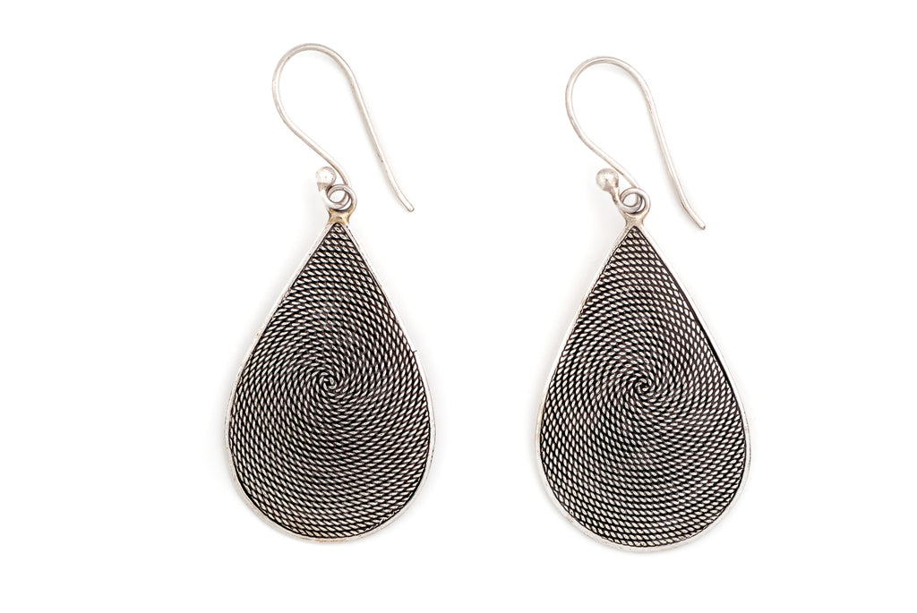 Earring Tali Air Oval Small 3x2cm