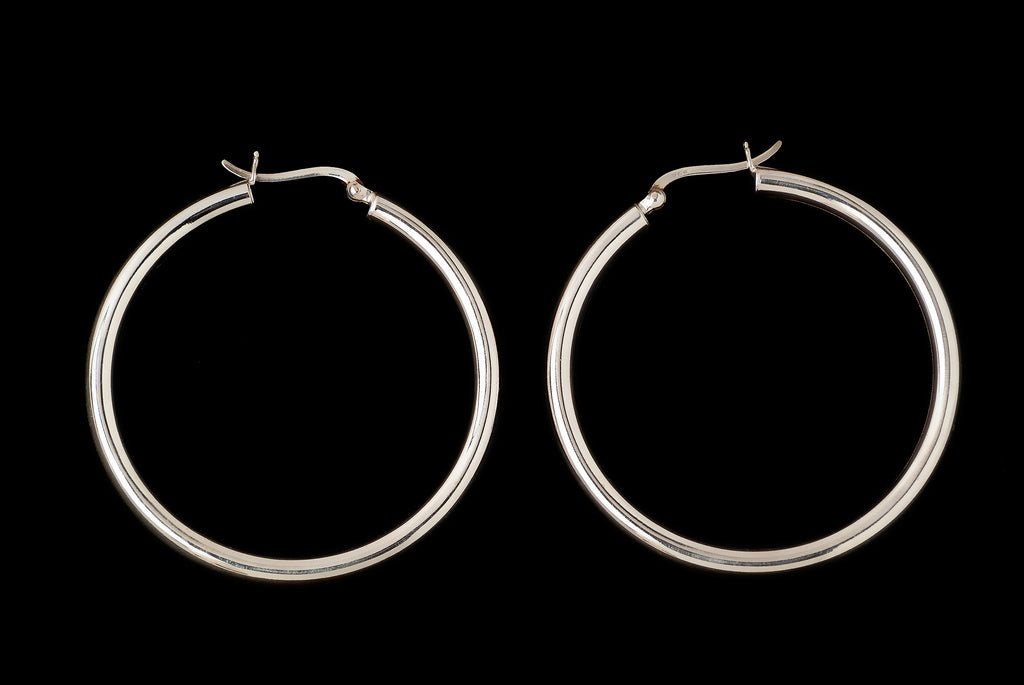 Earring Aro Pipe 4mm