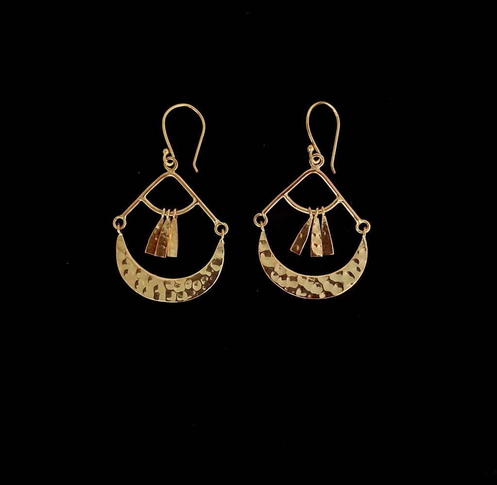 Earring Oval Stick Hammer 23