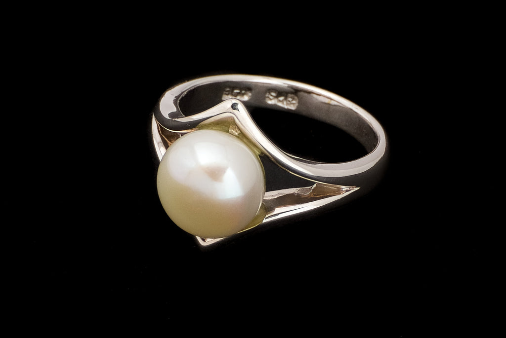 Ring Pearl Bro - Bambu Silver Jewellry