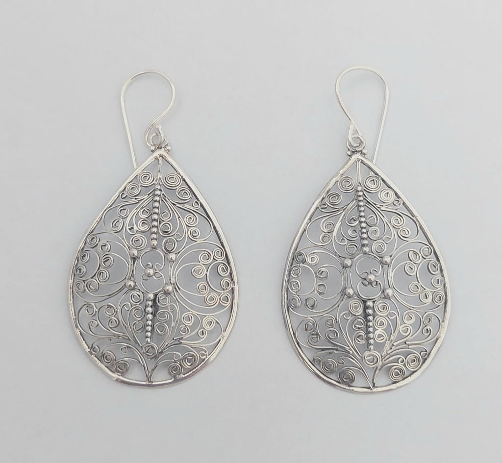 Earring Bun Oval 22
