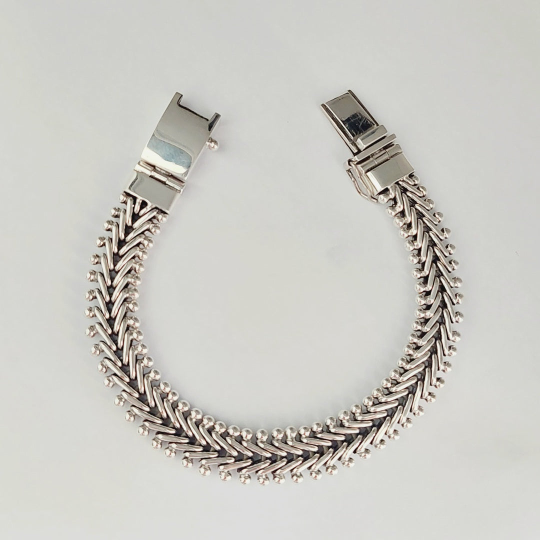 Bracelet 88 With Jawan 12mm - Bambu Silver Jewellry