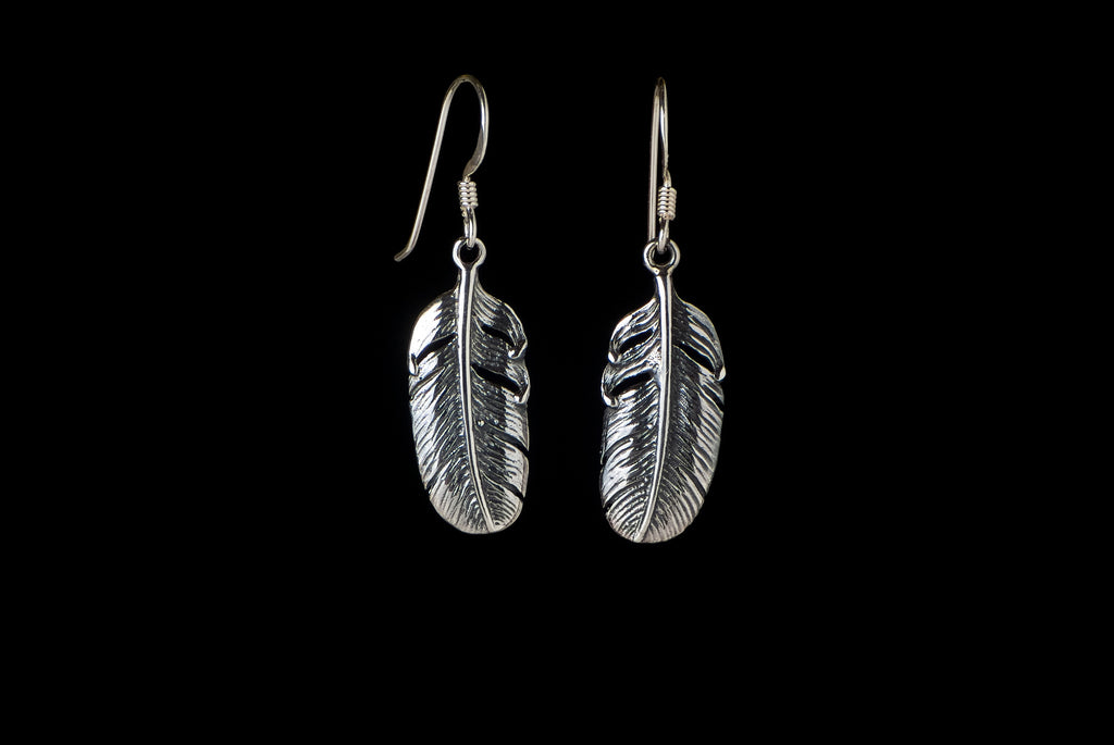 Earring Indian Feather 2.5cm