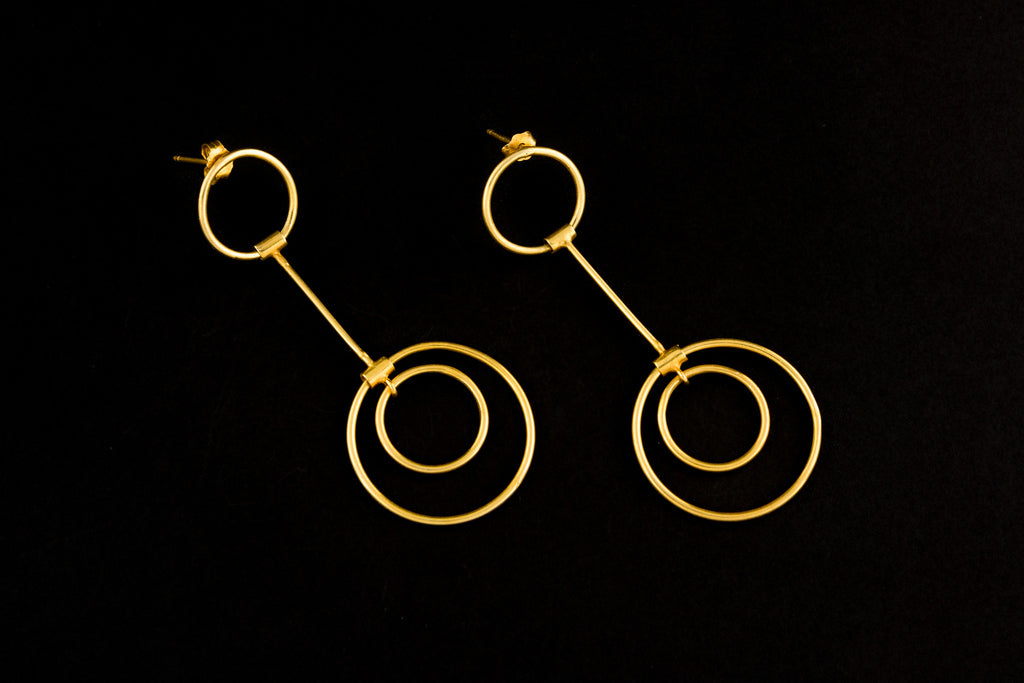 Earring Long Round  19