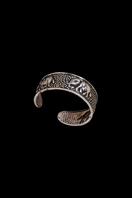 Toe Ring Elephant - Bambu Silver Jewellry