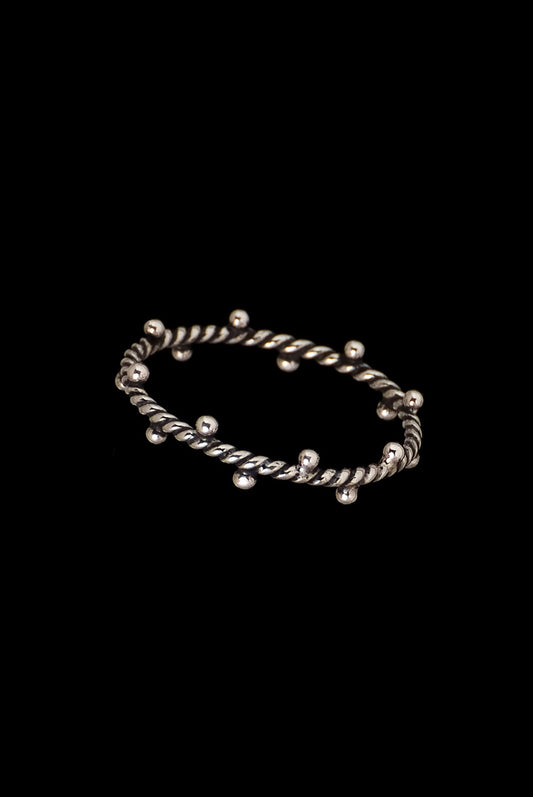 Small Ring Jawan Small - Bambu Silver Jewellry