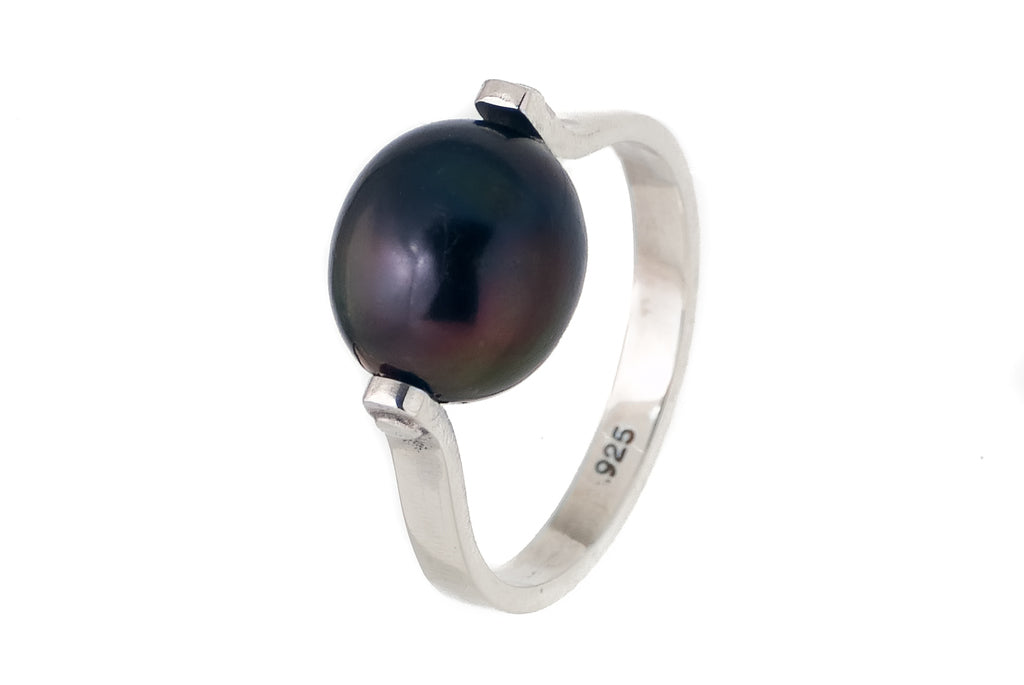 Ring Pearl Spining - Bambu Silver Jewellry