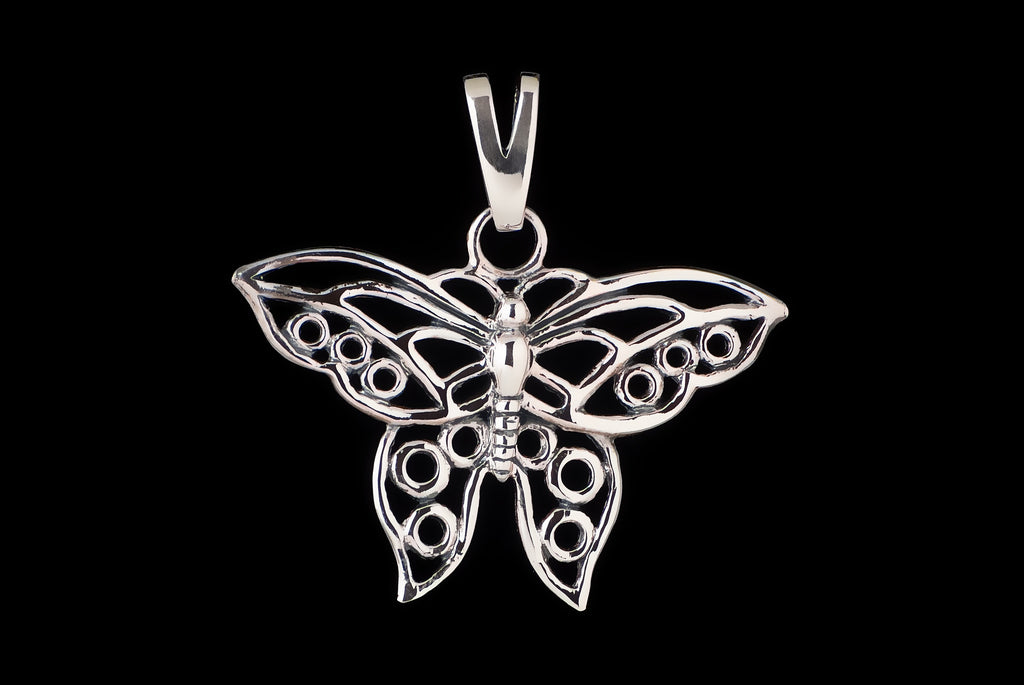 Pendant Butterfly Planet 3 x 4cm