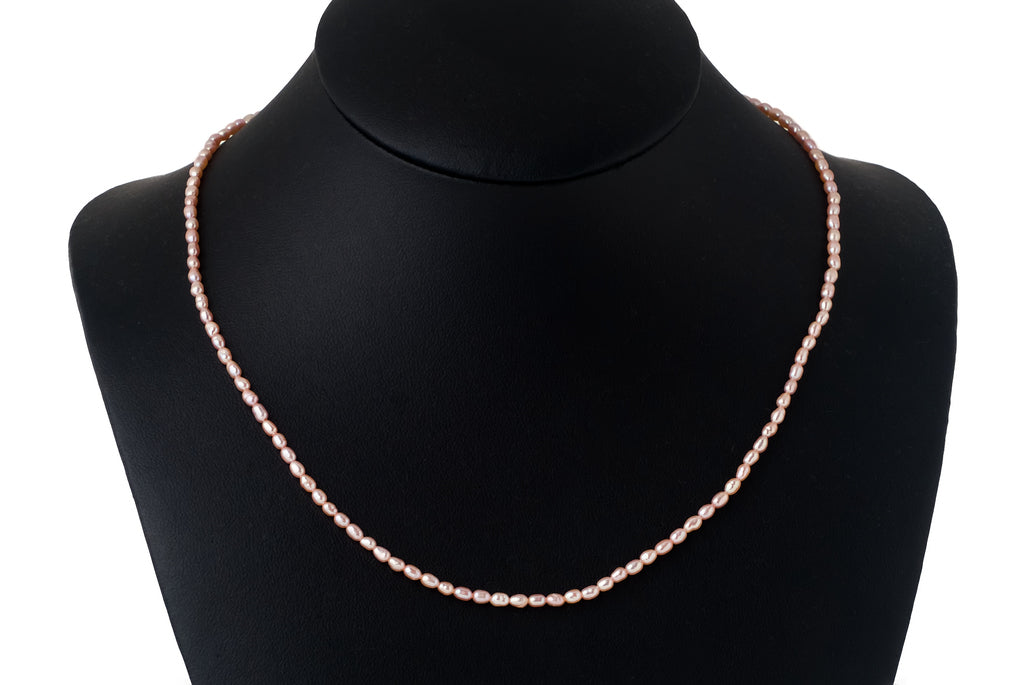 Necklace Pearl Oval
