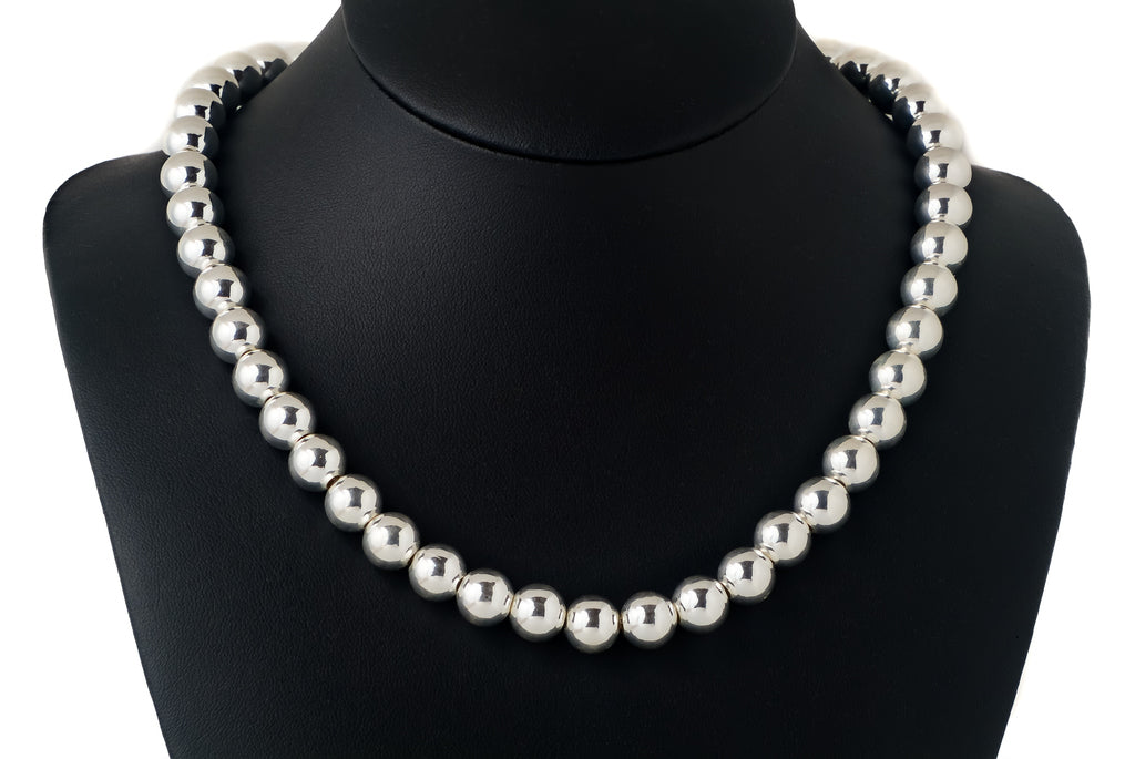Necklace Ball Plain 5mm