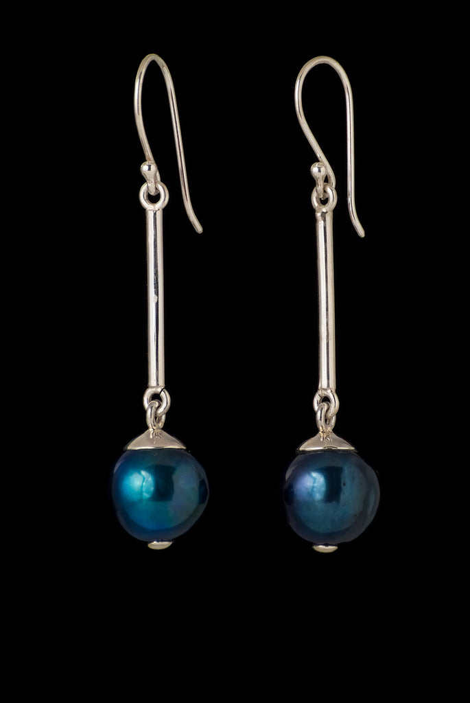 Earring Pearl with Big Stick 11-12mm