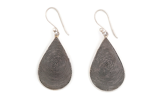 Earring Tali Air Oval Small  3x2cm