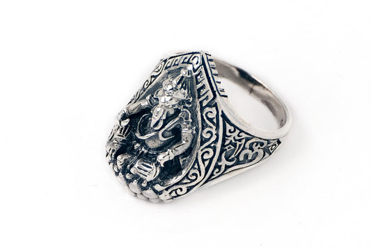 Ring Ganesh Grand 2.4cm - Bambu Silver Jewellry