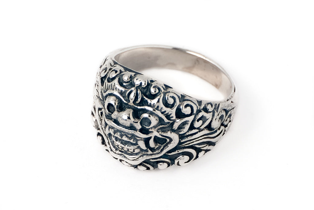 Ring Barong Oxid 1.7cm - Bambu Silver Jewellry