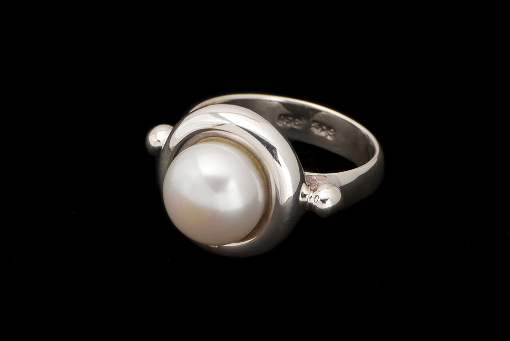 Ring Pearl Jawan Bro - Bambu Silver Jewellry