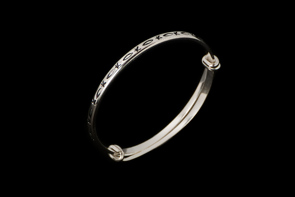 Anklet Baby Décor / Hammer - Bambu Silver Jewellry