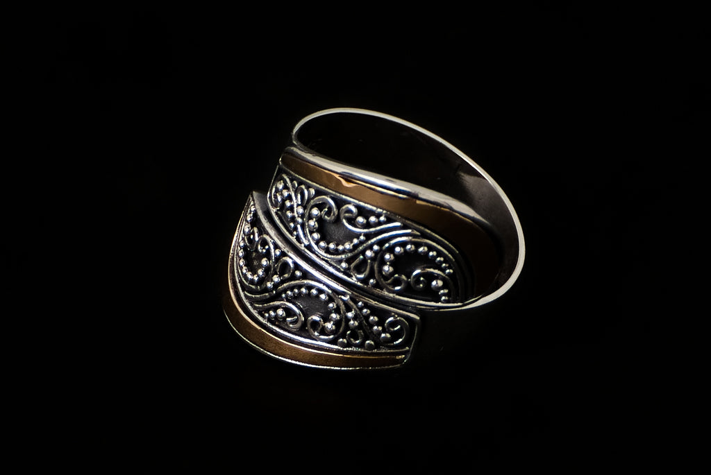 Ring Bali Décor Free size Gold