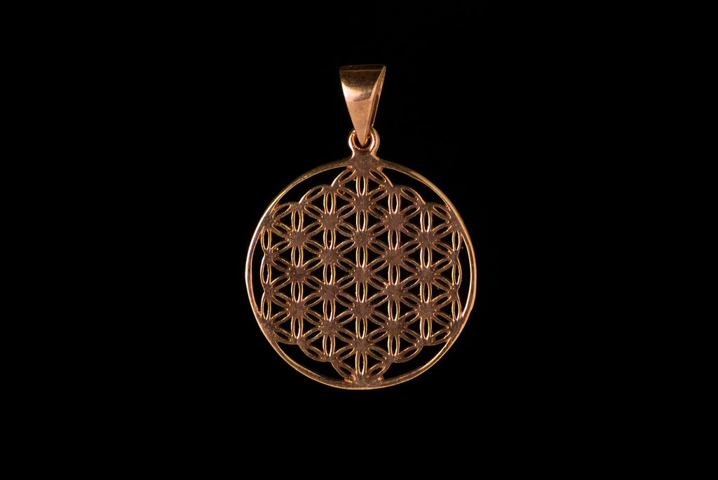 Pendant Flower Of Life 2cm - Bambu Silver Jewellry