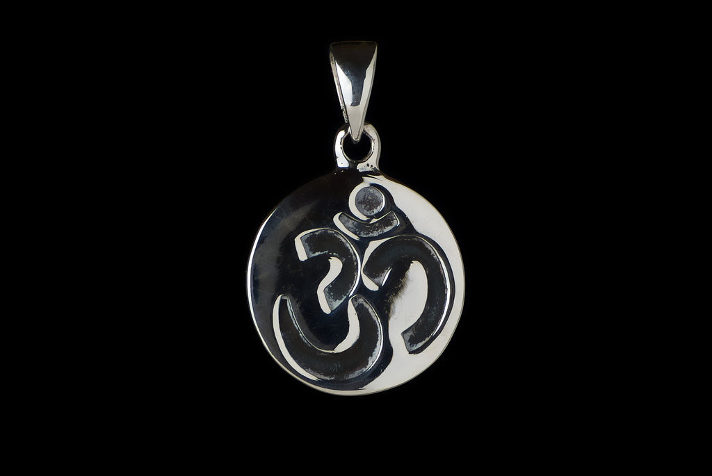 Pendant Om India Grand 2.2cm - Bambu Silver Jewellry