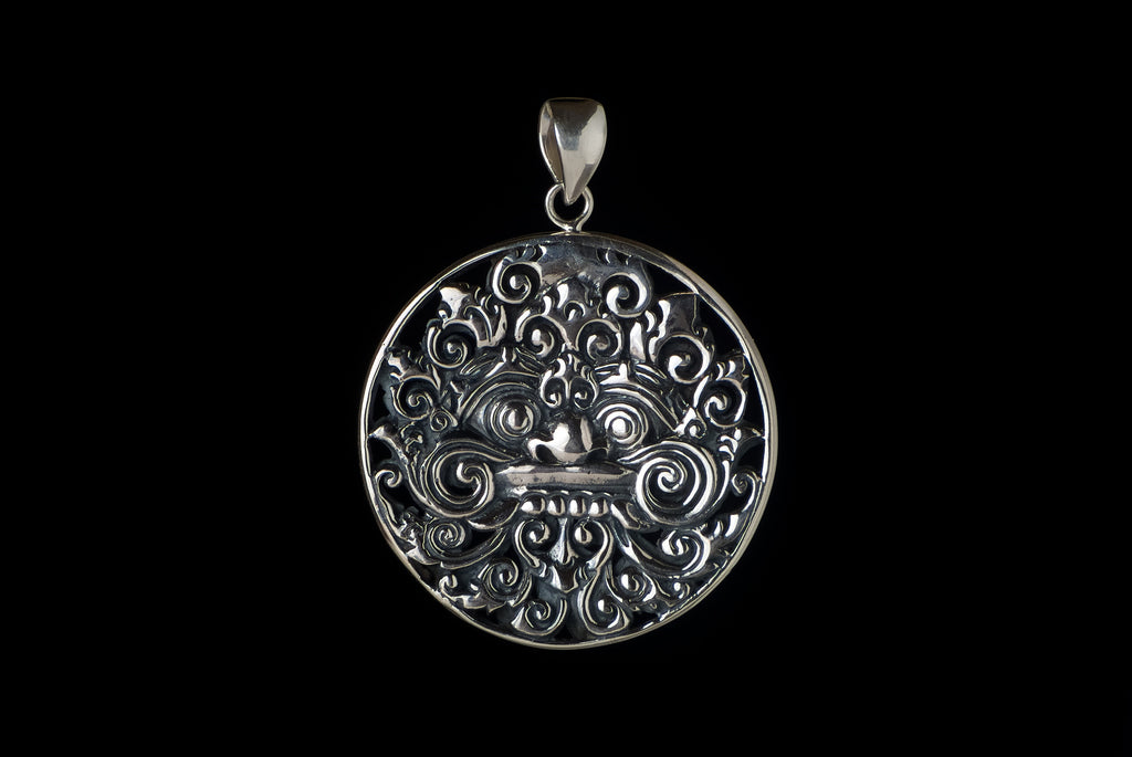 Pendant Barong Thick 3.5cm - Bambu Silver Jewellry