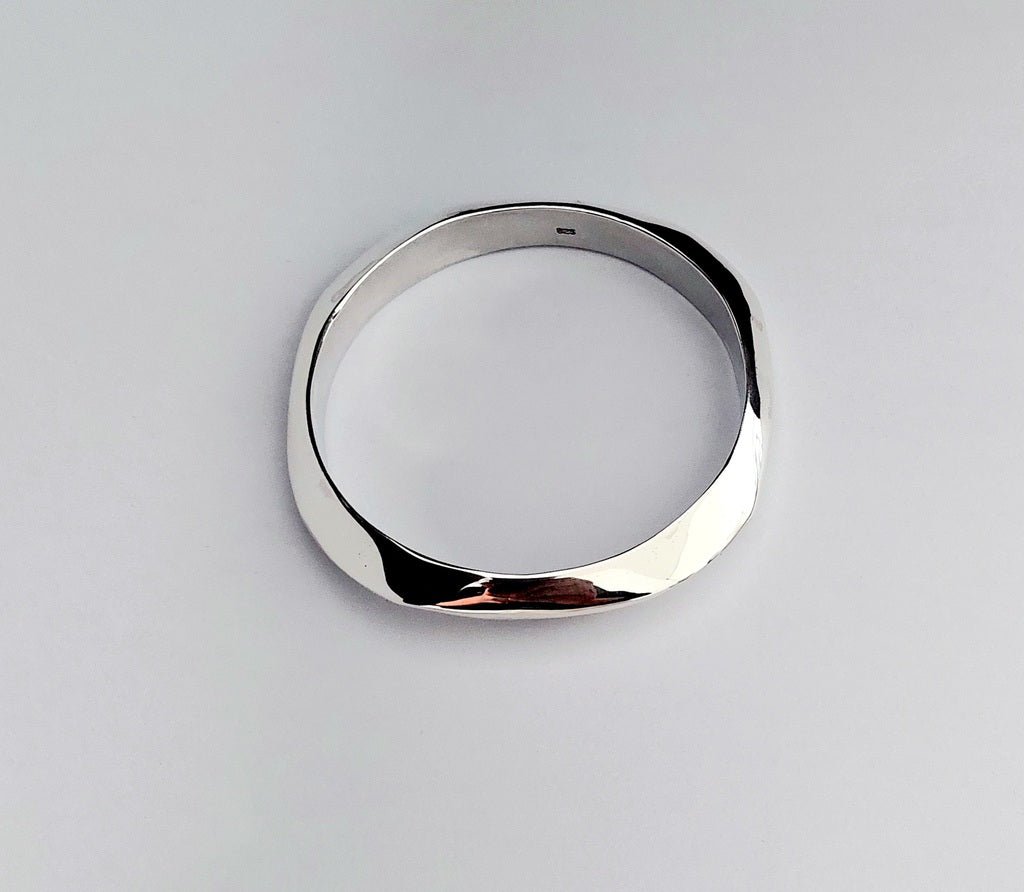 Bangle Plain Utut - Bambu Silver Jewellry