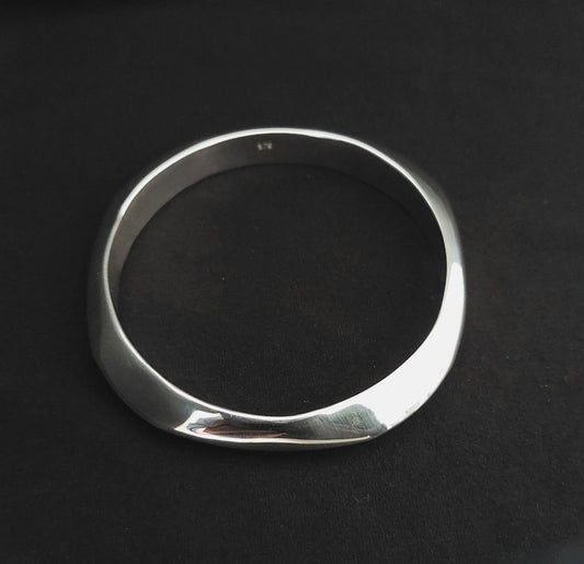 Bangle Plain Utut - Bambu Silver Jewellry