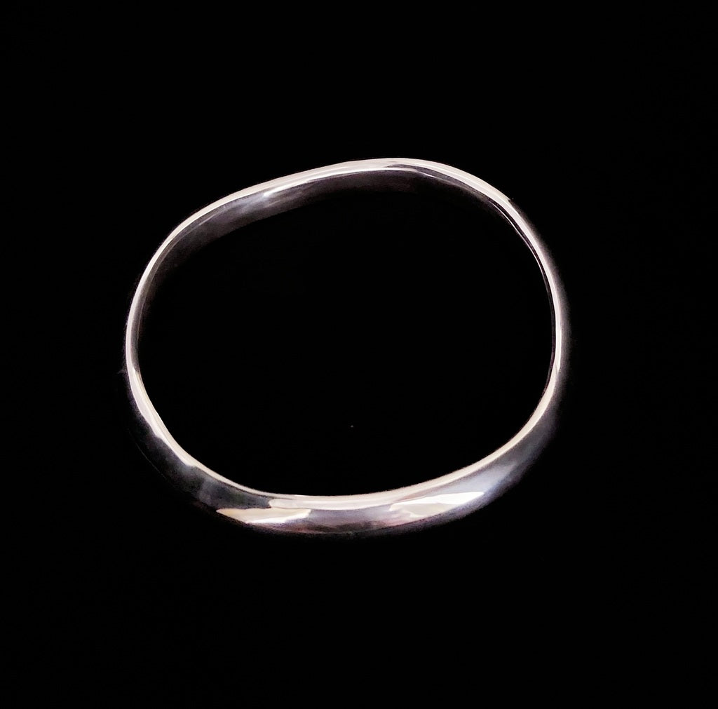 Bangle Plain Utut - Bambu Silver Jewellry