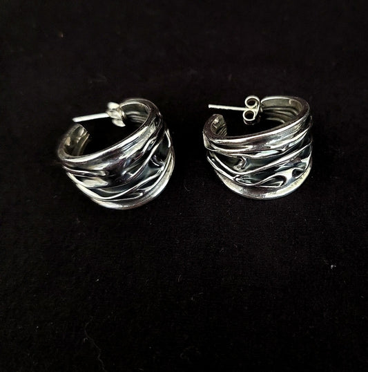 Earring Mexican Oxid Stud 1.6cm