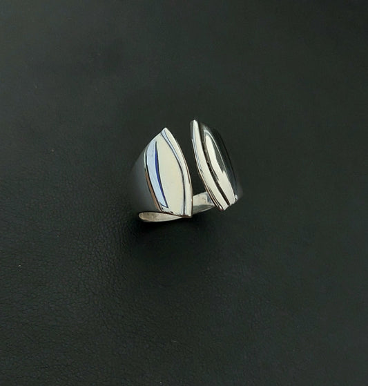 Ring Cast Plain Open 1.9cm Free Size