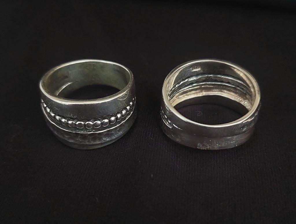 Ring Hills Kawatan Oxid Fz 1,6cm - Bambu Silver Jewellry