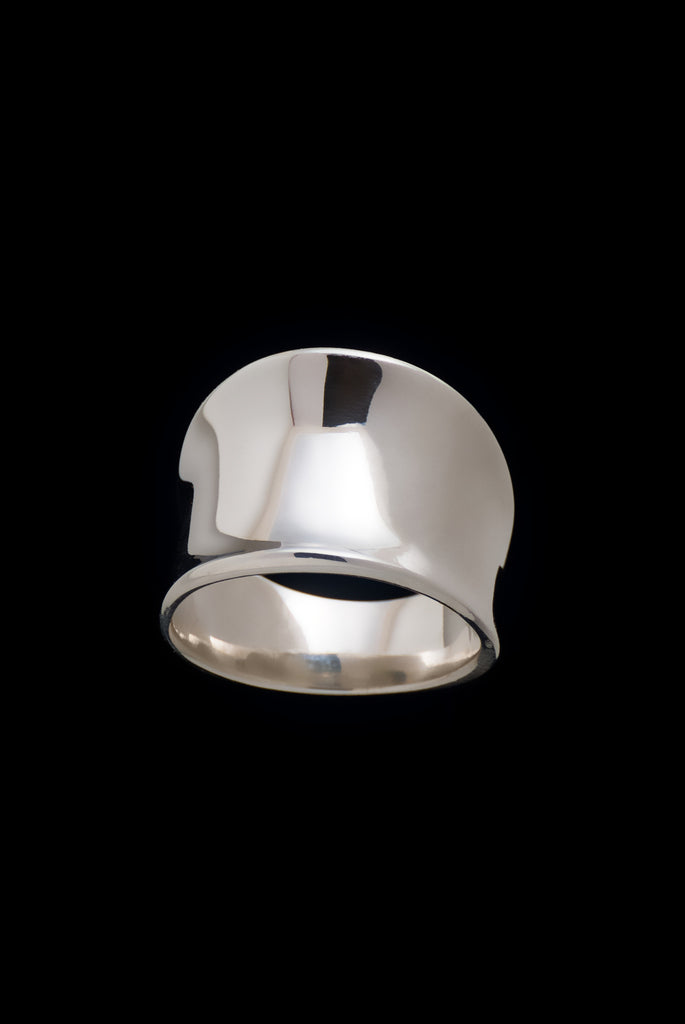 Ring Plain Utut 1.6cm - Bambu Silver Jewellry