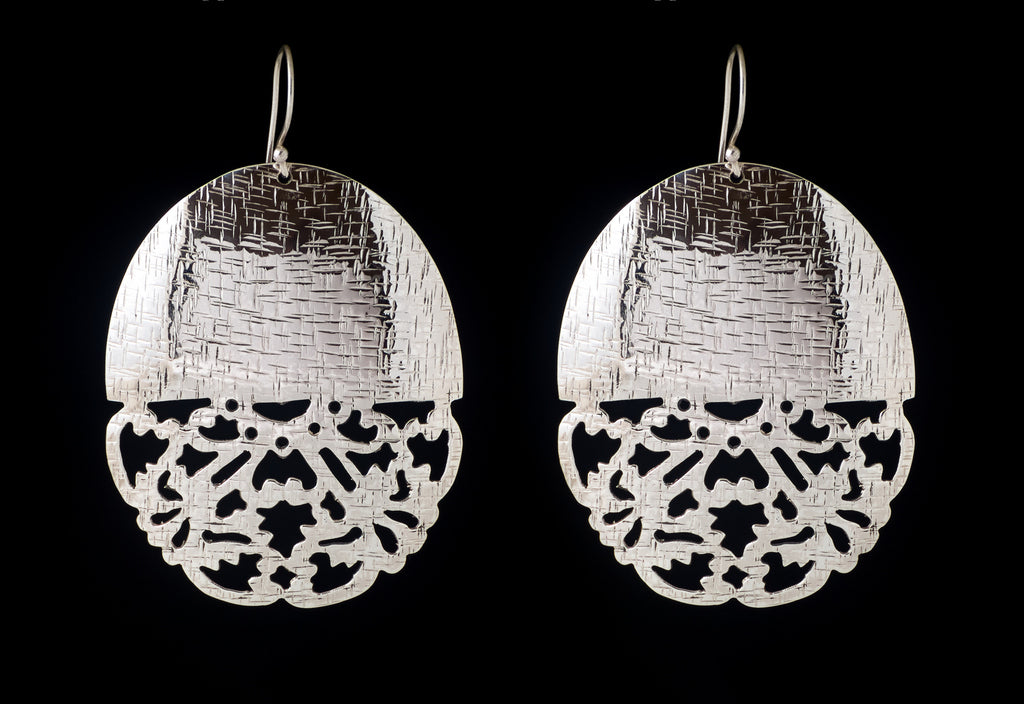 Earring Rombo Oval