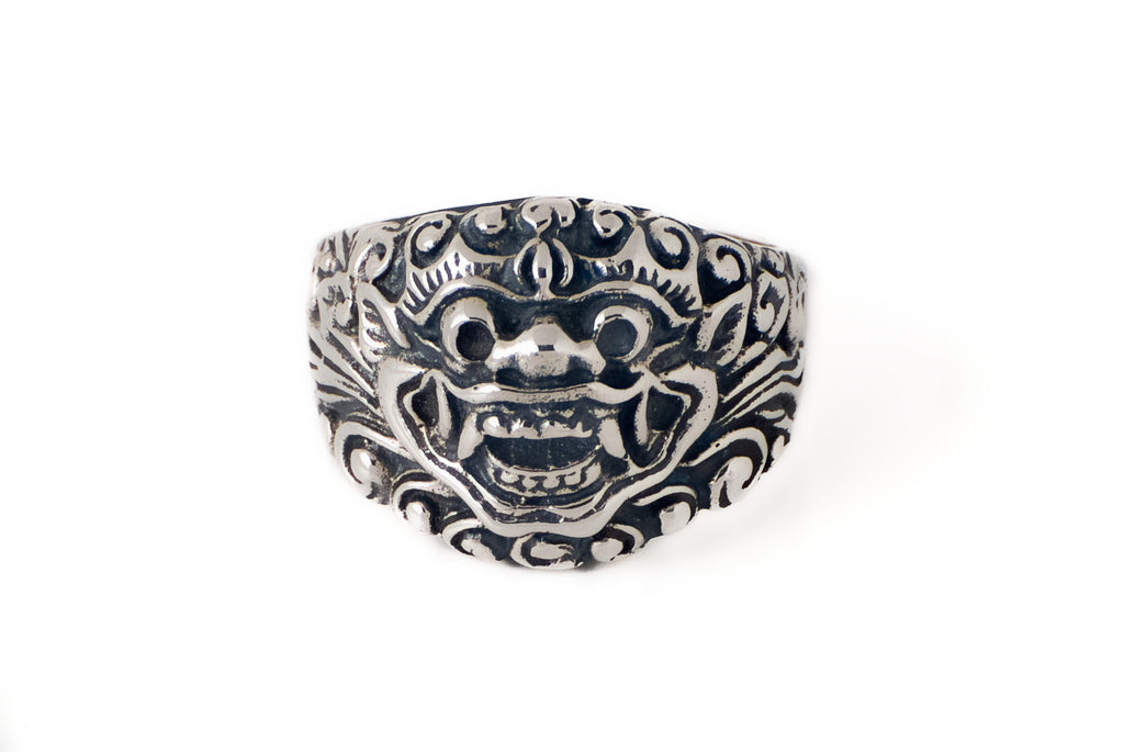 Ring Barong Oxid 1.7cm - Bambu Silver Jewellry