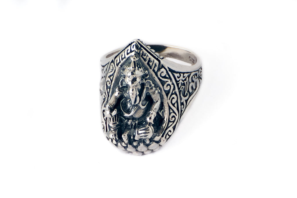 Ring Ganesh Grand 2.4cm - Bambu Silver Jewellry