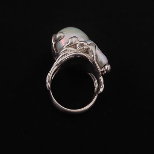 Ring Pearl Baroque Bro