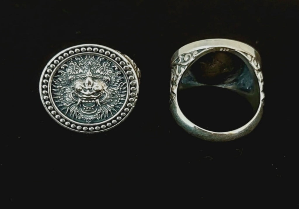Ring Barong 2,5cm - Bambu Silver Jewellry